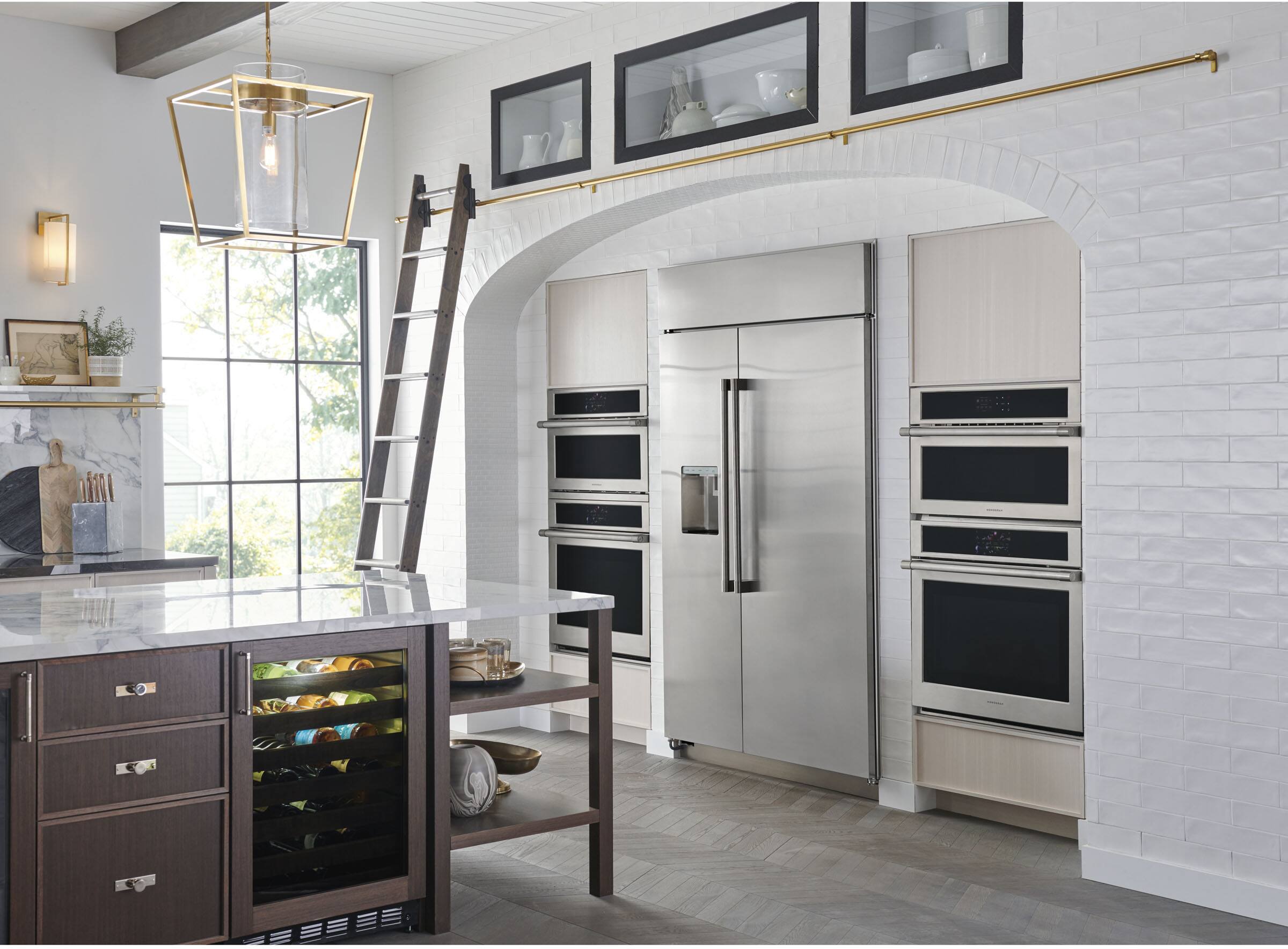 Alt View 30. Monogram - 57-Bottle Wine Cooler - Custom Panel Ready.