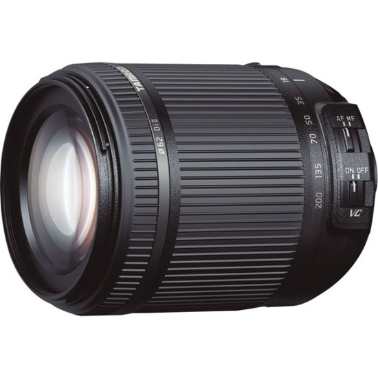 Blaze aanvaarden Uitbeelding Tamron 18-200mm f/3.5-6.3 Di II VC All-in-One Zoom Lens for Nikon Black  AFB018N700 - Best Buy