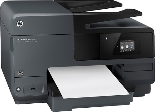 kapacitet Forhåbentlig Scan Best Buy: HP Officejet Pro 8610 e-All-in-One Wireless Instant Ink Ready  All-In-One Printer Black A7F64A#B1H