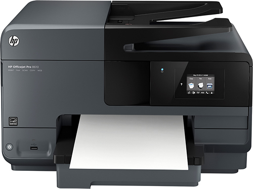 Customer Reviews Hp Officejet Pro 8610 E All In One Wireless Instant Ink Ready All In One Printer Black A7f64a B1h Best Buy
