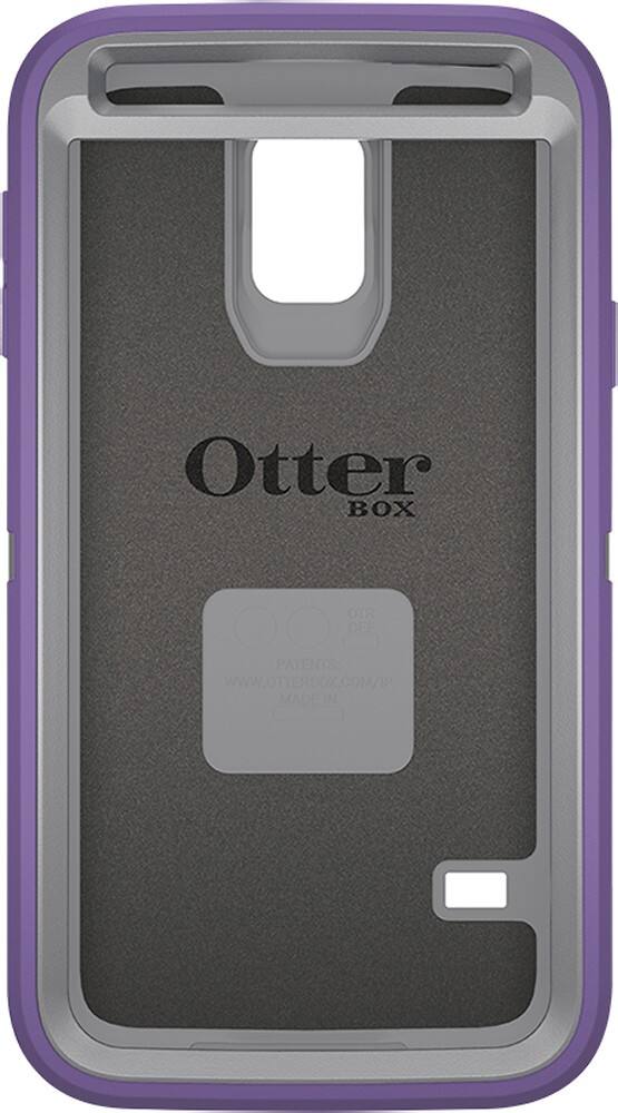 Alt View 3. Otterbox - Defender Series Case for Samsung Galaxy S 5 Cell Phones - Plum Punch.