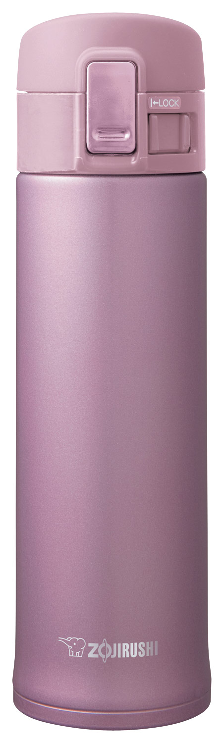 Angle View: Zojirushi - 16-Oz. Vacuum Bottle - Lavender Pink