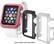 Alt View 14. Trident Case - Odyssey Guards for Apple Watch™ 38mm (3-Pack) - Black/Pink/White.