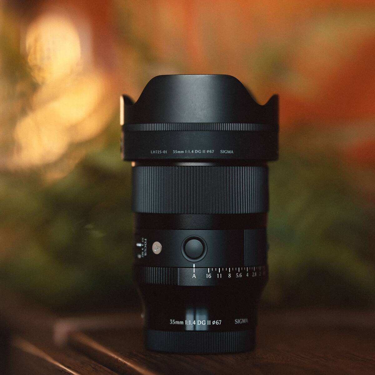 LH725-01 35mm 1:1.4 DG II 067 SIGMA  
A1611 8.6428 2  
35mm 1:1.4 DG II 67  
SIGMA