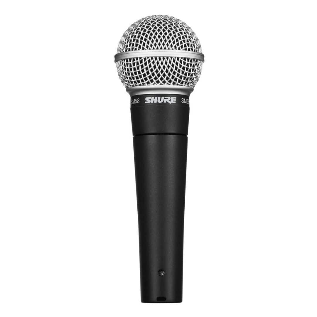 Shure SM58 CN Cardioid Dynamic Vocal Microphone with 25' XLR Cable