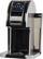 Left. Touch - 1-Cup Coffee Maker - Black/Silver.