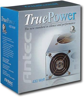 Angle Standard. Antec - TruePower 430-Watt ATX CPU Power Supply.