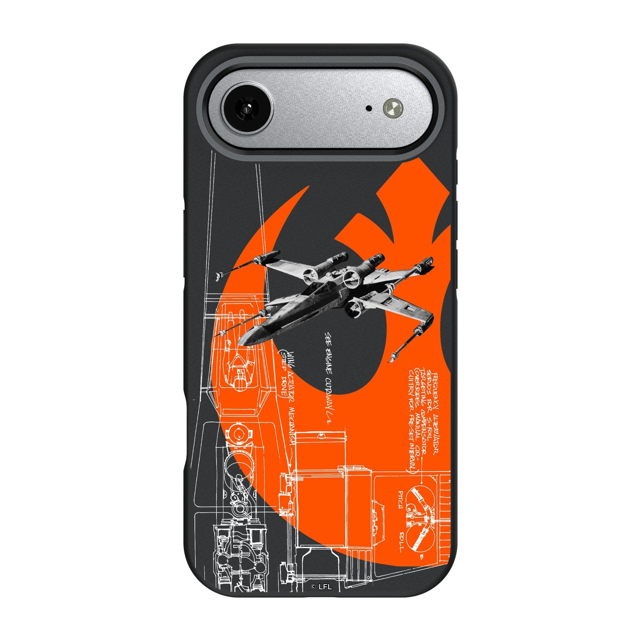 Keyscaper - Star Wars: A New Hope FactionTech Bump Phone Case - Apple iPhone Air - X-Wing
