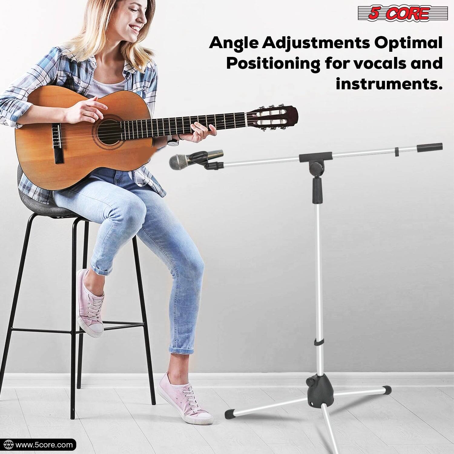 5 CORE Angle Adjustments Optimal Positioning for vocals and instruments. www.5core.com