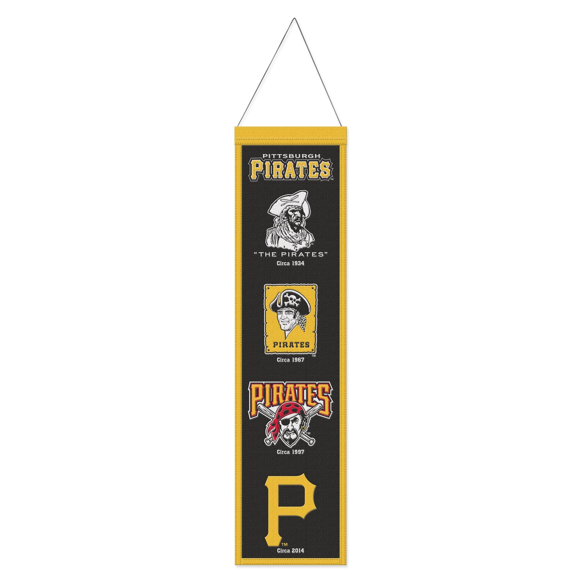 WinCraft - Pittsburgh Pirates 8" x 32" Evolution Banner - Multicolor