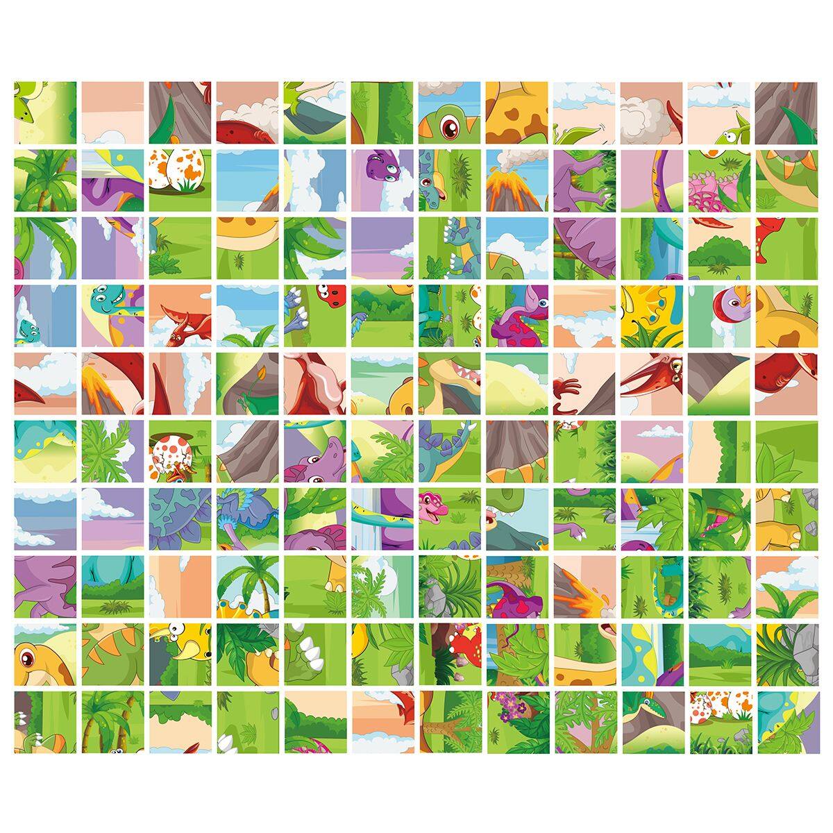 Alt View 4. PicassoTiles - PICASSO-TILES 6-in-1 Dinosaur Magnetic Cube Puzzle Set, 120 Pattern Brain Teaser Building Cubes, 20PCS STEM Toy for Kids.