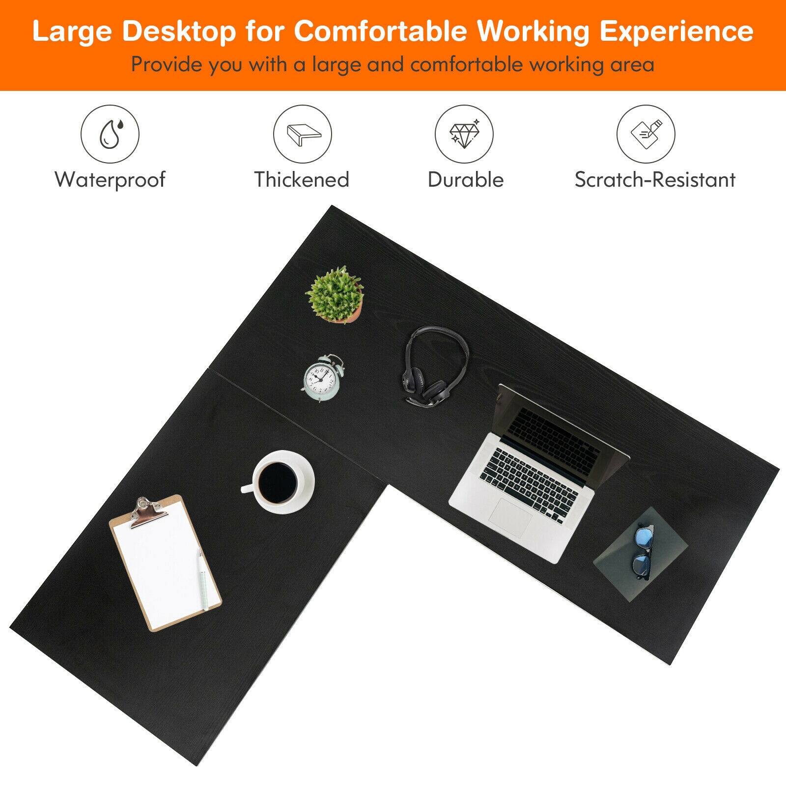 Large Desktop for Comfortable Working Experience
Provide you with a large and comfortable working area
Waterproof
Thickened
Durable
Scratch-Resistant
