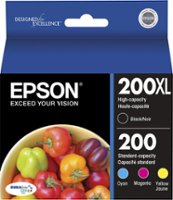 Epson - 200/200XL 4-Pack Ink Cartridges High Capacity and Standard Capacity - Cyan/Magenta/Yellow/Black - Front_Zoom