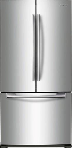  Samsung - 20 Cu. Ft. French Door Refrigerator - Stainless-Steel