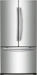 Front Standard. Samsung - 20 Cu. Ft. French Door Refrigerator - Stainless-Steel.