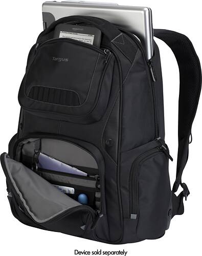 Targus Legend IQ 15.6 Backpack TSB705US – Fits 16" Laptop, 25L, Media Pocket