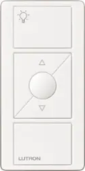 Lutron - Caseta Wireless Pico Wallplate Bracket - Clear - Front_Zoom