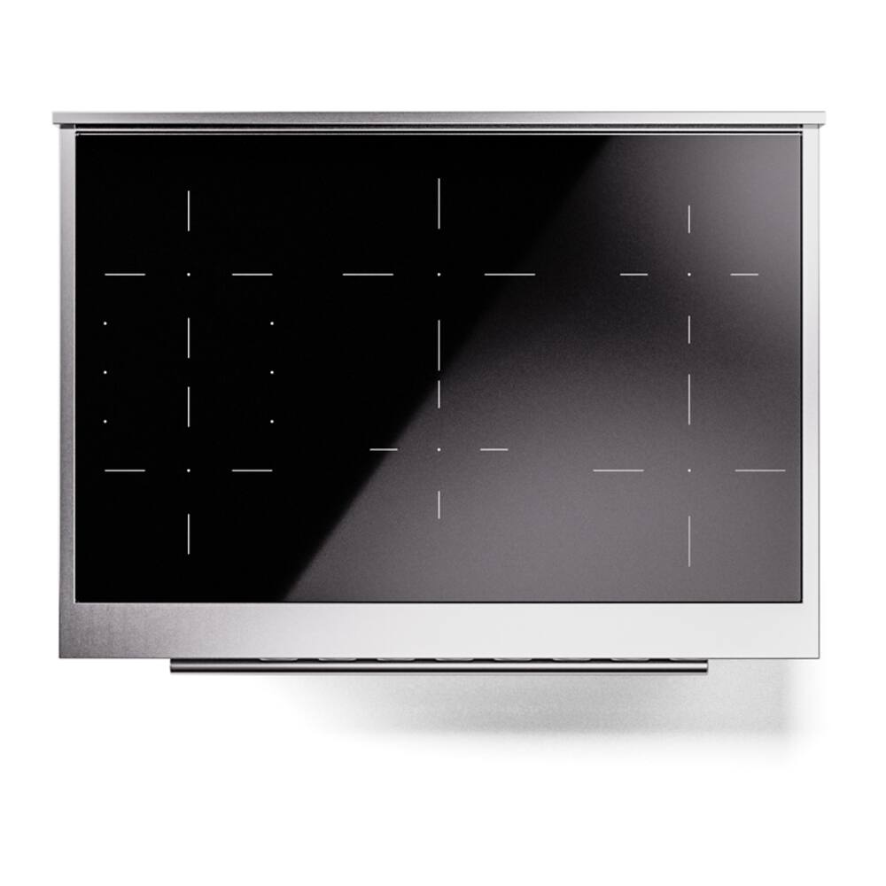 Alt View 8. ILVE - ILVE Professional Plus II 36 inch Induction Range with 6 Induction Elements (Stainless Steel) - Stainless Steel.