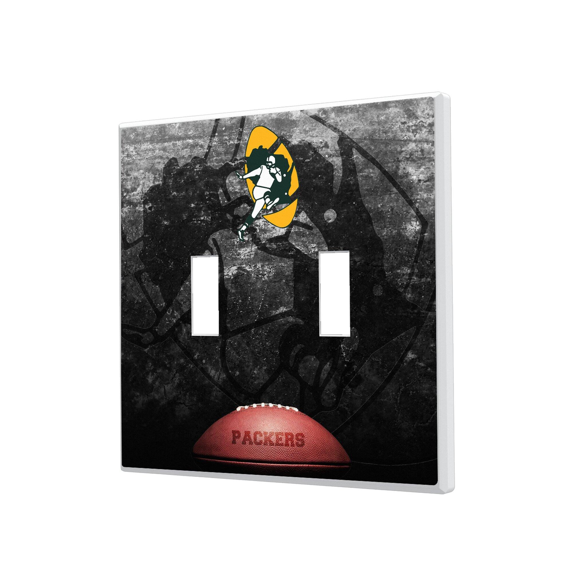 Keyscaper - Green Bay Packers Legendary Design Double Toggle Lightswitch Plate - Multicolor price history on PriceWatchPro