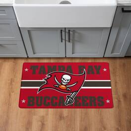 Evergreen Enterprises - Tampa Bay Buccaneers 18" x 30" Anti-Fatigue Comfort Indoor Mat - Multicolor