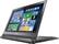 Left. Lenovo - Edge 2-in-1 15.6" Touch-Screen Laptop - Intel Core i3 - 8GB Memory - 500GB Hard Drive - Black.