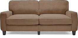 Serta - RTA Martinique Collection 78" Fabric Sofa - Dominica Earth