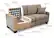 Alt View 17. Serta - RTA Martinique Collection 78" Fabric Sofa - Dominica Earth.