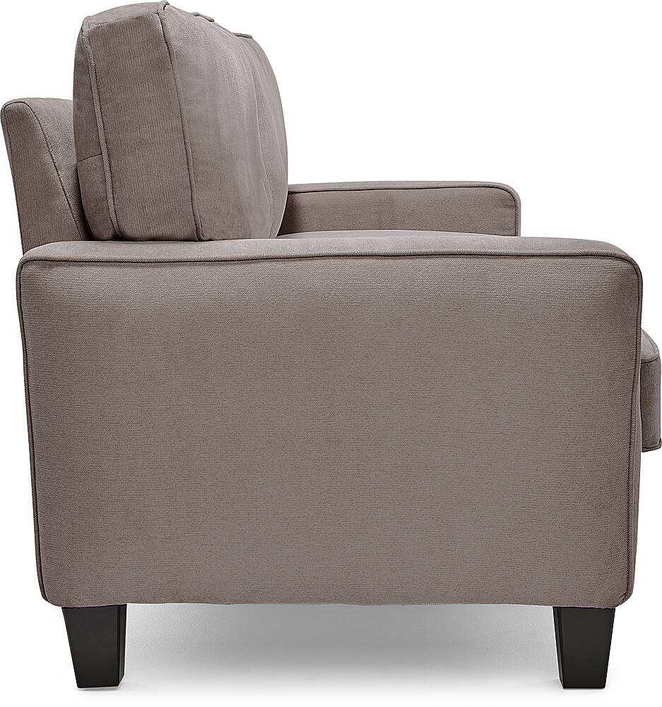 Alt View 12. Serta - RTA Martinique Collection 78" Fabric Sofa - Kona Gray.