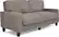 Left. Serta - RTA Martinique Collection 78" Fabric Sofa - Kona Gray.