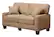 Angle Zoom. Serta - RTA Martinique Collection 61" Fabric Loveseat Sofa - Navarre Beige.