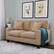 Alt View 11. Serta - RTA Martinique Collection 61" Fabric Loveseat Sofa - Navarre Beige.