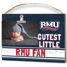Jardine - Robert Morris Colonials 8'' x 10'' Cutest Little Team Logo Clip Photo Frame - Navy