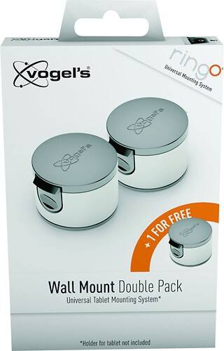 Front Standard. Vogel's - RingO Wall Mounts for Most Tablets (3-Pack).