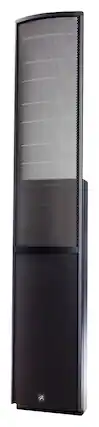 Front. MartinLogan - ESL Series EFX 6-1/2" On-Wall Speakers (Each) - Black.