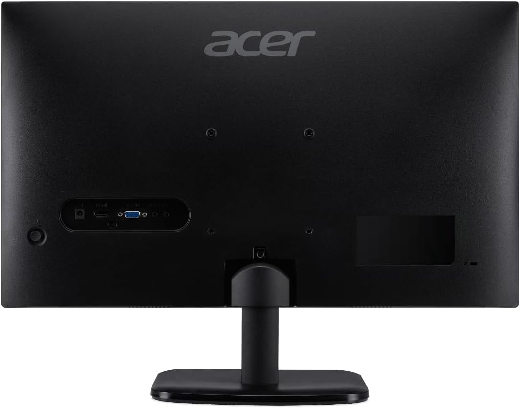 Alt View 2. Acer - Acer 27" FHD IPS Monitor, Anti Glare, AMD FreeSync, Flicker Free,VESA Mount, VGA, HDMI & DKZ, Black Color - Black.