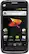 Front Standard. Boost Mobile - ZTE Warp No-Contract Mobile Phone - Black.