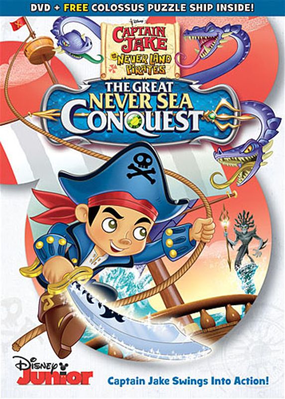  Captain Jake and the Never Land Pirates: The Great Never Sea Conquest [DVD]