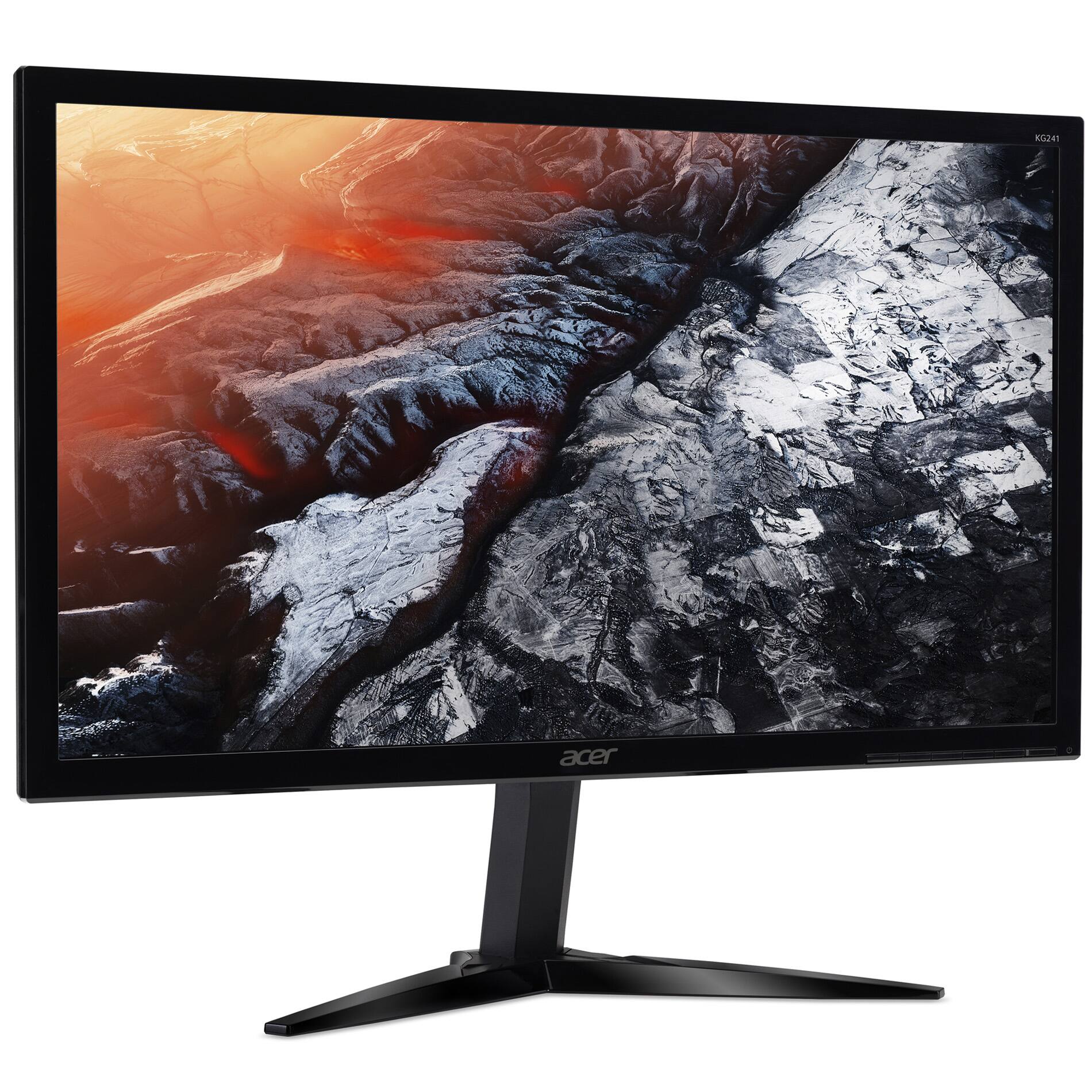 Alt View 1. Acer - Refurbished KG241Y S - 23.8" Monitor FullHD 1920x1080 VA 16:9 165Hz 1ms VRB HDMI 250Nit - Black.