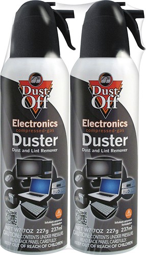  Dust-Off - 7-Oz. Dusters (2-Pack)