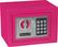 Front. Honeywell - 0.17 Cu. Ft. Security Safe - Pink.