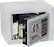 Angle. Honeywell - 0.17 Cu. Ft. Security Safe - White.
