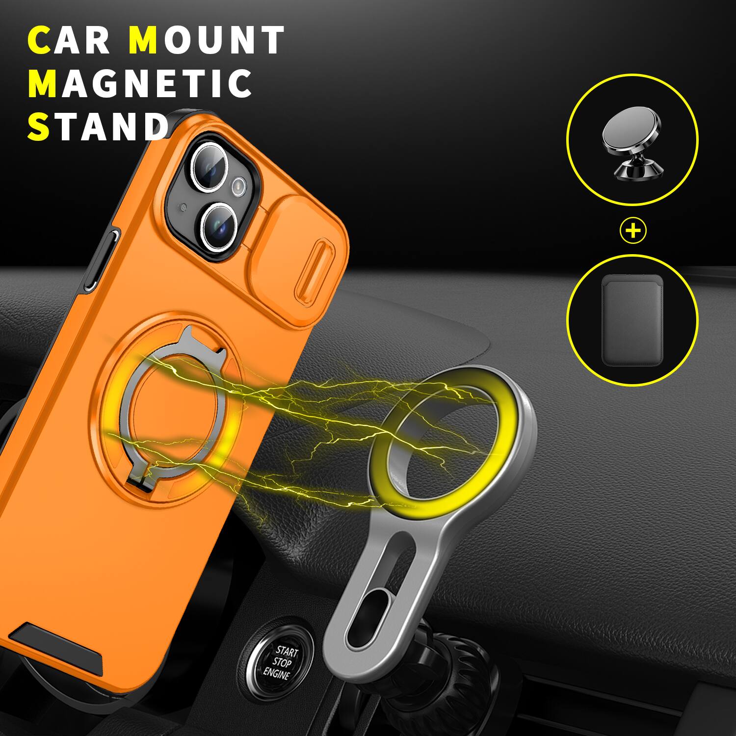 CAR MOUNT MAGNETIC STAND

START STOP ENGINE