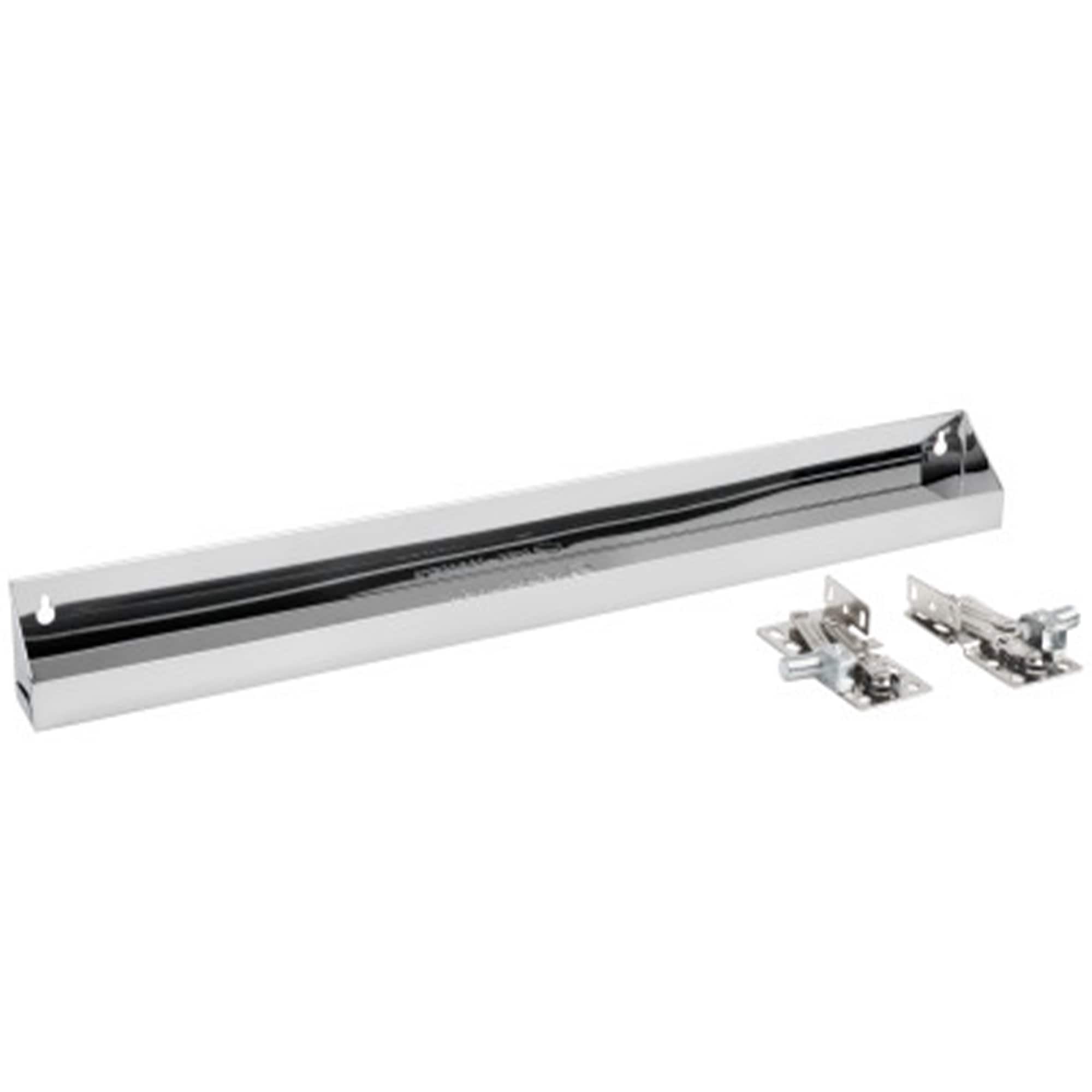 Rev-A-Shelf - 28" Tip Out Tray for Sink Base Cabinet w/Soft-Close 6581-28SC-52 - Stainless Steel