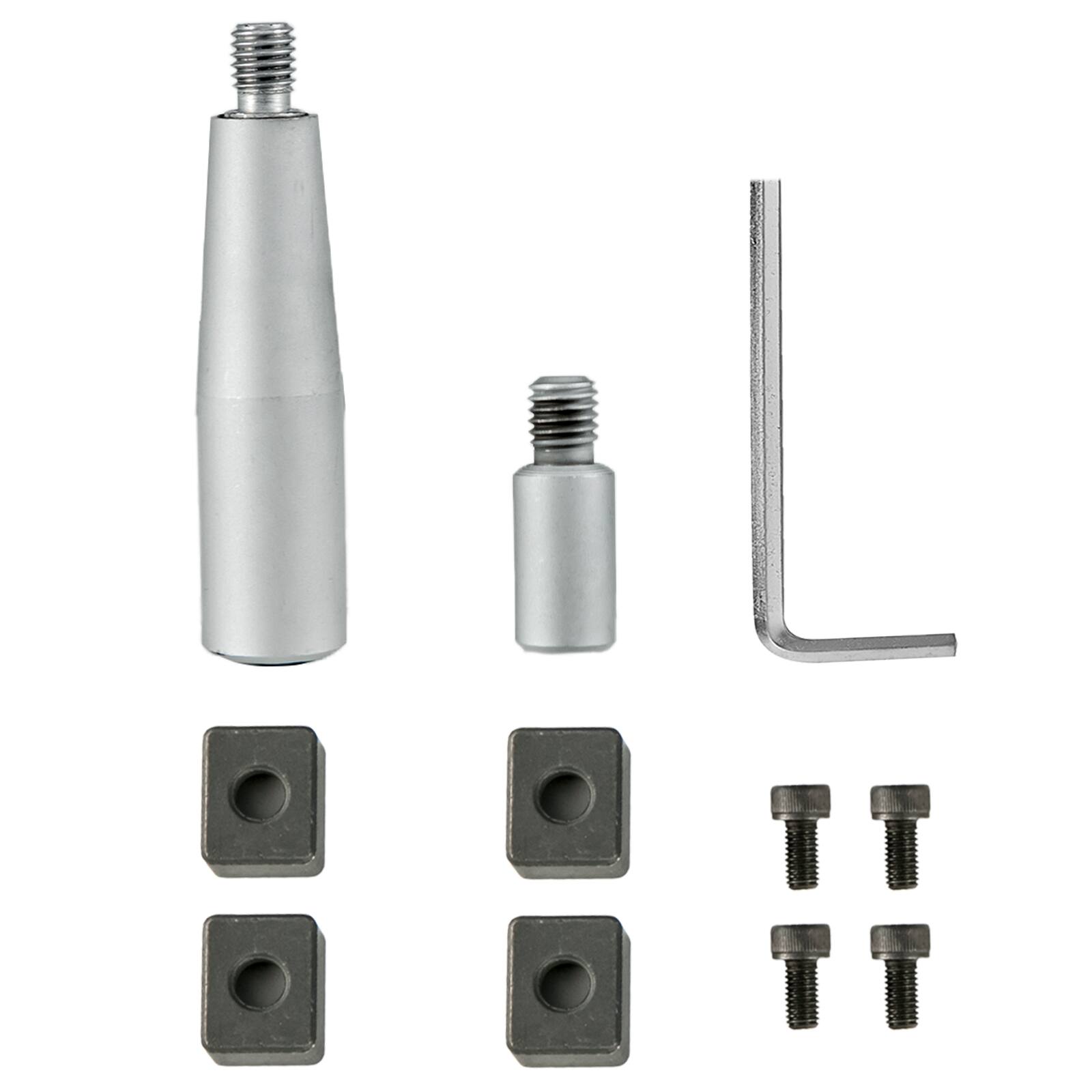 Alt View 5. VEVOR - Rotary Table 8in Horizontal Vertical HV8 Precision 3MT Milling Drilling Machine Vernier Reading Milling Drilling Boring - Black.