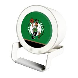 Keyscaper - Boston Celtics Endzone Design Night Light Wireless Charger And Bluetooth Speaker - Multicolor