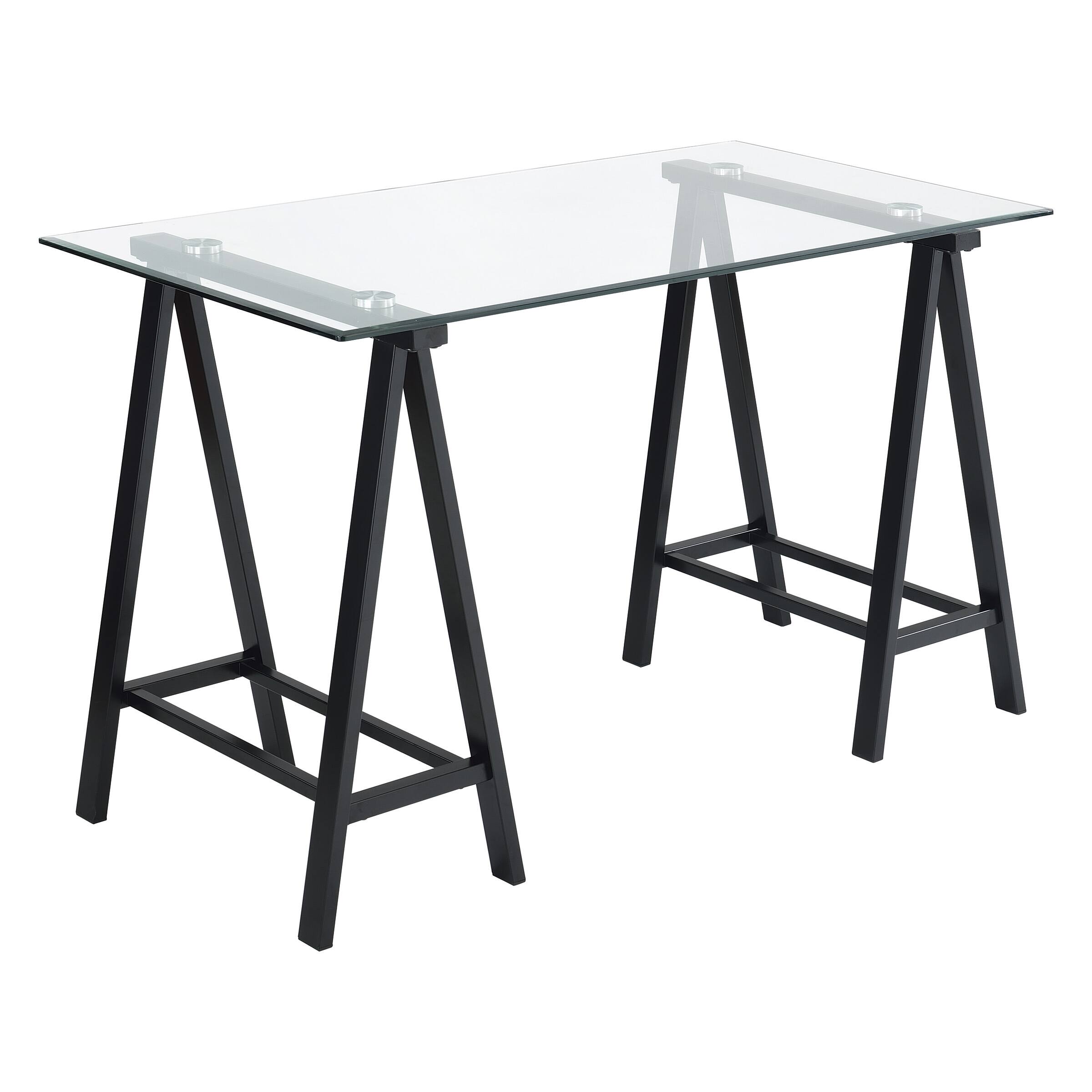 Angle. OSP Home Furnishings - Middleton desk - Black.