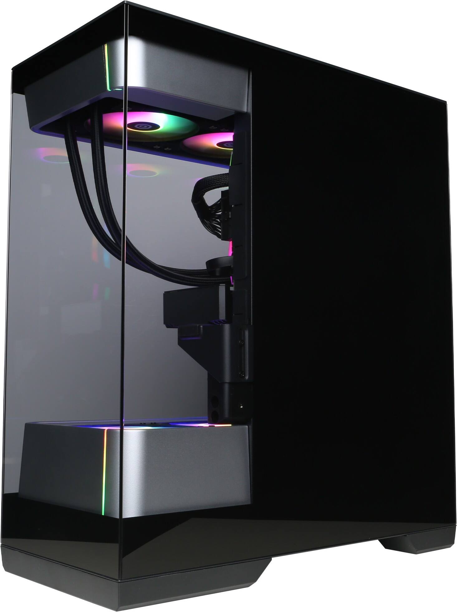 Angle. CyberPowerPC - Gaming Desktop - AMD Ryzen 9 9900X - NVIDIA GeForce RTX 5070 12GB - 32GB DDR5 - 2TB PCIe 4.0 SSD - Black.