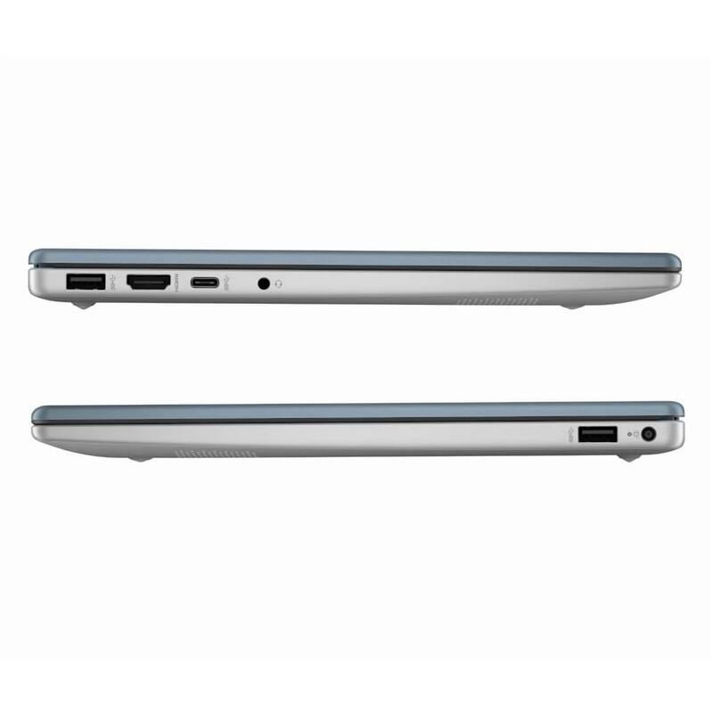 Alt View 4. HP - HP 14" HD Laptop,AMD Athlon 7120,4GB RAM,128GB SSD,AMD Radeon Graphics,Wifi 6,Win 11 Home,Moonlight Blue - Moonlight Blue.