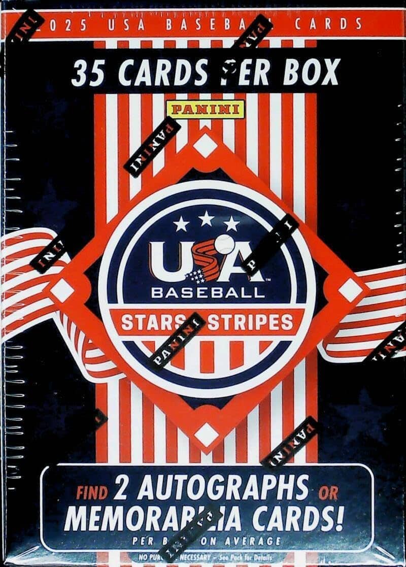 2025 Panini USA Stars & Stripes Baseball 7-Pack Blaster Box price history on PriceWatchPro