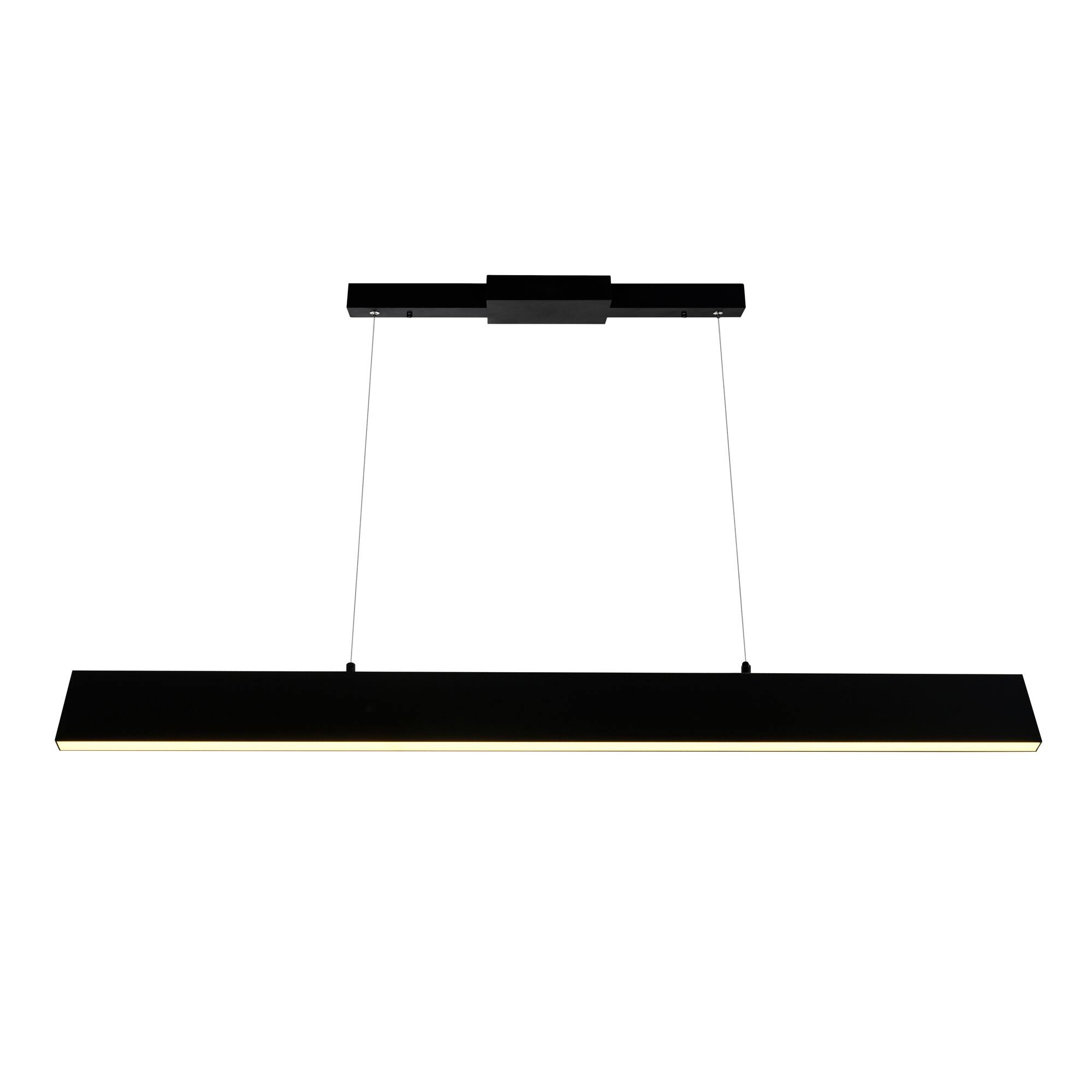 Angle. CWI Lighting - Krista LED Chandelier With Satin Black Finish - Satin Black.